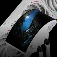 Система жидкостного охлаждения для процессора Thermalright Rainbow Vision 360 Turbo ARGB (белый) - Превью изображения №3 — Интернет-магазин ПроЗаказ
