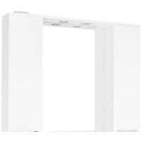  Style Line Шкаф с зеркалом Жасмин 90 (с подсветкой) - Превью изображения №2 — Интернет-магазин ПроЗаказ