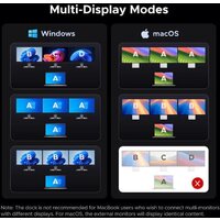 Док-станция Ugreen CM843 85489 - Превью изображения №5 — Интернет-магазин ПроЗаказ