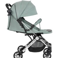Коляска прогулочная «книга» Farfello Comfy Go Comfort CG-103 (зеленый/серебристый) - Превью изображения №3 — Интернет-магазин ПроЗаказ