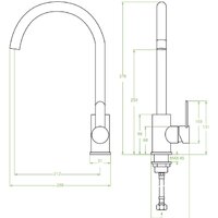 Смеситель Laveo Bona BAB 268D - Превью изображения №2 — Интернет-магазин ПроЗаказ