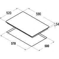Варочная панель Schtoff IT4603 White - Превью изображения №2 — Интернет-магазин ПроЗаказ