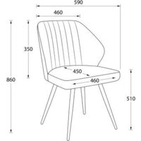 Стул Мамадома Michael-R1 360 (b05 Latte Lux/капучино) - Превью изображения №15 — Интернет-магазин ПроЗаказ