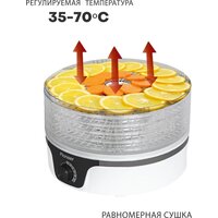 Сушилка для овощей и фруктов Pioneer FD105 - Превью изображения №4 — Интернет-магазин ПроЗаказ