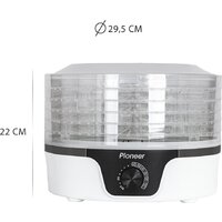 Сушилка для овощей и фруктов Pioneer FD105 - Превью изображения №5 — Интернет-магазин ПроЗаказ