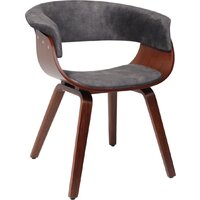 AksHome Mody (темно-серый Fabb 16/орех)