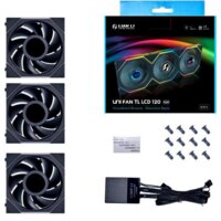 Lian Li Uni Fan TL LCD 120 Triple Pack G99.12TLLCD3B.00