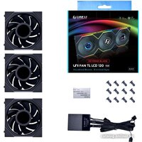 Lian Li Uni Fan TL LCD 120 Triple Pack G99.12TLLCD3B.00