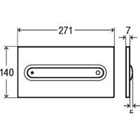 Панель смыва Viega Visign for Style 11 8331.1 (альпийский белый) [597 108] - Превью изображения №4 — Интернет-магазин ПроЗаказ