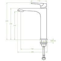 Смеситель Laveo Alea BLE 02ND - Превью изображения №2 — Интернет-магазин ПроЗаказ