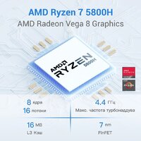 Компактный компьютер GEEKOM Mini A5 (Ryzen 7 5825U, 16GB/512GB) - Превью изображения №3 — Интернет-магазин ПроЗаказ