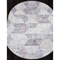 Ковер для жилой комнаты Merinos Zumma F257-OVAL-PINK (1.6х2.3) - Превью изображения №4 — Интернет-магазин ПроЗаказ