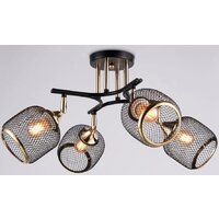 Ambrella light Traditional TR80177/4 BK/FGD (черный/золото)
