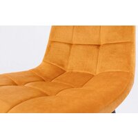 Стул AksHome Dallas 76330 (велюр, горчичный/черный) - Превью изображения №7 — Интернет-магазин ПроЗаказ