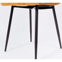 Стул AksHome Dallas 76330 (велюр, горчичный/черный) - Превью изображения №8 — Интернет-магазин ПроЗаказ