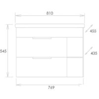  Onika Тумба под умывальник Легран 80.13 108047 - Превью изображения №2 — Интернет-магазин ПроЗаказ