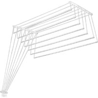 Comfort Alumin Euro Premium потолочная 7 прутьев 180 см (алюминий/белый)