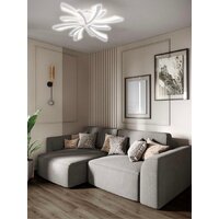 Припотолочная люстра Aitin Pro C9095/3+3 (белый) - Превью изображения №2 — Интернет-магазин ПроЗаказ