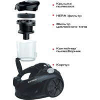 Пылесос Endever VC-540 - Превью изображения №6 — Интернет-магазин ПроЗаказ