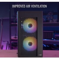 Корпус AeroCool Hexform-G-BK-v2 - Превью изображения №4 — Интернет-магазин ПроЗаказ