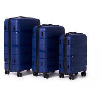 Чемодан-спиннер Pride РР-9802 (S, синий) - Превью изображения №5 — Интернет-магазин ПроЗаказ