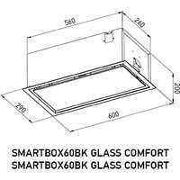 Кухонная вытяжка Meferi SMARTBOX60WH Glass Comfort - Превью изображения №14 — Интернет-магазин ПроЗаказ