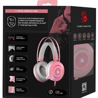 Наушники A4Tech Bloody G521 (розовый) - Превью изображения №4 — Интернет-магазин ПроЗаказ