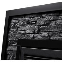 Портал Firelight Loft 30 (камень черный/черная эмаль) - Превью изображения №4 — Интернет-магазин ПроЗаказ