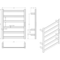 Полотенцесушитель Roxen Plaza 11040-5063C - Превью изображения №10 — Интернет-магазин ПроЗаказ