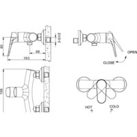 Смеситель Bravat Eler F9191238CP-01 - Превью изображения №2 — Интернет-магазин ПроЗаказ