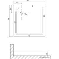 Душевой уголок Niagara NG-6614-08 100x100x190 - Превью изображения №7 — Интернет-магазин ПроЗаказ