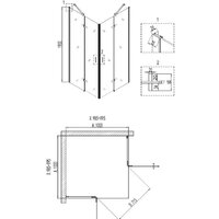Душевой уголок Niagara NG-6614-08 100x100x190 - Превью изображения №6 — Интернет-магазин ПроЗаказ