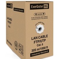 Кабель ExeGate UTP4-C6-CCA-S23-IN-PVC-GY-305 UTP - Превью изображения №2 — Интернет-магазин ПроЗаказ