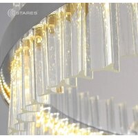 Подвесная люстра Estares Sofia 100W R-APP-500x1100-CHROME/CLEAR-220-IP20_Ч - Превью изображения №5 — Интернет-магазин ПроЗаказ