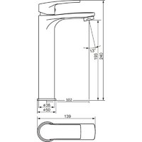 Смеситель Damixa Eclipse 480250000 - Превью изображения №4 — Интернет-магазин ПроЗаказ