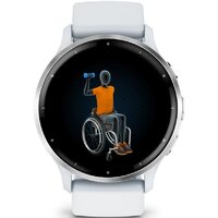 Умные часы Garmin Venu 3 (белый, с силиконовым ремешком) - Превью изображения №3 — Интернет-магазин ПроЗаказ