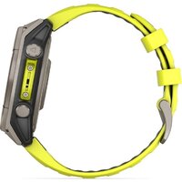 Умные часы Garmin Fenix 8 Solar, Sapphire 47мм (титановый серый с желтым ремешком) - Превью изображения №11 — Интернет-магазин ПроЗаказ