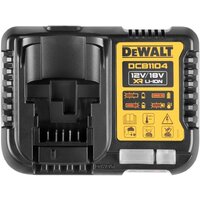 Аккумулятор с зарядным устройством DeWalt DCB1104M2 (18В/2x4 Ач) - Превью изображения №4 — Интернет-магазин ПроЗаказ