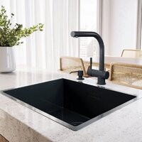 Кухонная мойка Globalo Riwolo 50.1 Anthracite - Превью изображения №4 — Интернет-магазин ПроЗаказ