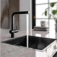 Кухонная мойка Globalo Riwolo 50.1 Anthracite - Превью изображения №2 — Интернет-магазин ПроЗаказ