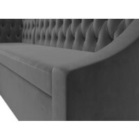 Угловой диван Лига диванов Мерлин левый 109428L (велюр, серый) - Превью изображения №4 — Интернет-магазин ПроЗаказ