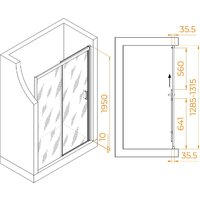 Душевая дверь RGW PA-017 R 350801713-21 - Превью изображения №6 — Интернет-магазин ПроЗаказ