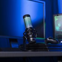 Проводной микрофон HyperX QuadCast S (черный) - Превью изображения №10 — Интернет-магазин ПроЗаказ