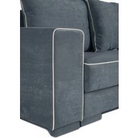 Диван Krones Цезарь 4 (велюр, графит/молочный) - Превью изображения №6 — Интернет-магазин ПроЗаказ