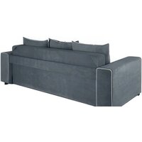 Диван Krones Цезарь 4 (велюр, графит/молочный) - Превью изображения №7 — Интернет-магазин ПроЗаказ