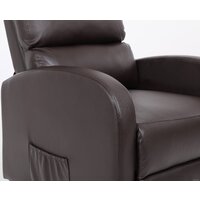 Реклайнер Calviano 2164 (экокожа, коричневый) - Превью изображения №11 — Интернет-магазин ПроЗаказ