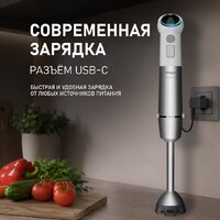 Погружной блендер Weissgauff WHB 341 PTW CordLess Titan - Превью изображения №15 — Интернет-магазин ПроЗаказ