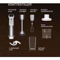 Погружной блендер Weissgauff WHB 341 PTW CordLess Titan - Превью изображения №17 — Интернет-магазин ПроЗаказ