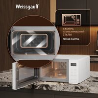Микроволновая печь Weissgauff MWO-155 White Glass - Превью изображения №11 — Интернет-магазин ПроЗаказ