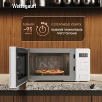 Микроволновая печь Weissgauff MWO-155 White Glass - Превью изображения №8 — Интернет-магазин ПроЗаказ